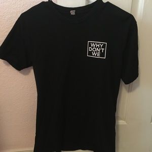 Why don´t we black shirt